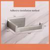 Bathroom stainless steel toilet paper holder, convenient installation of roll paper holder, kitchen tissue holder