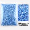 Wholesale Bulk Resin Rhinestone Jelly Color AB transparent AB 2mm,3mm,4mm,5mm,6mm Facets FlatBack Nail Art Garment Decoration