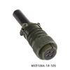Aviation Plug 18-10S 18-10P MR-PWCNS4 MS3106A MS3108A MS3102A Servo Motor Panel Metal Connector 18-13S