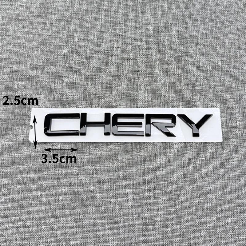 1pc 3D ABS TIGGO7 290T 390T Badge Sticker Rear Trunk Emblem Decal for TIGGO TIGGO7 TIGGO7PROPLUS