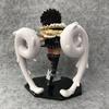 20cm Anime One Piece Figure Q Version Charlotte Katakuri King of Artist Action Figure Model Toy Desktop Birthday Decoration Gift