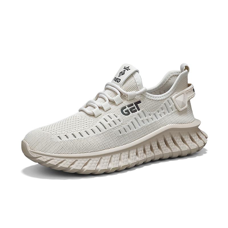 

New Style Breathable Mesh Shoes Casual Shoes Trendy Shoes and Sports Shoes 39-44 44 белый