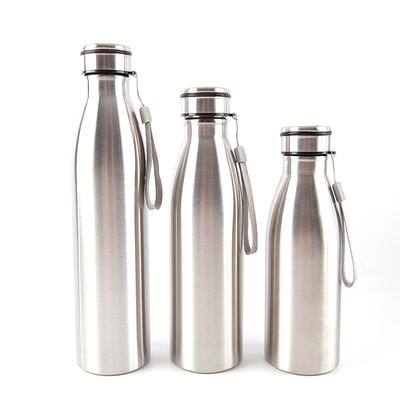 650-1000Ml Portable Outdoor Water Bottle Stainless Single Wall Insulated Cup