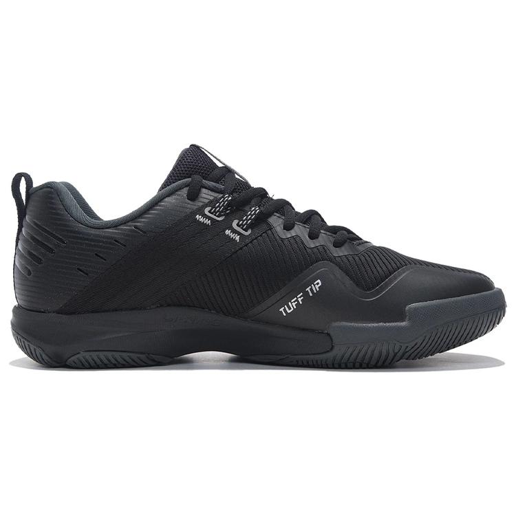 Li Ning Chameleon Ranger 4.0 TD Cushioning Slip Resistant Abrasion Resistant Low Top Badminton Shoes Men's Black AYTP031-11