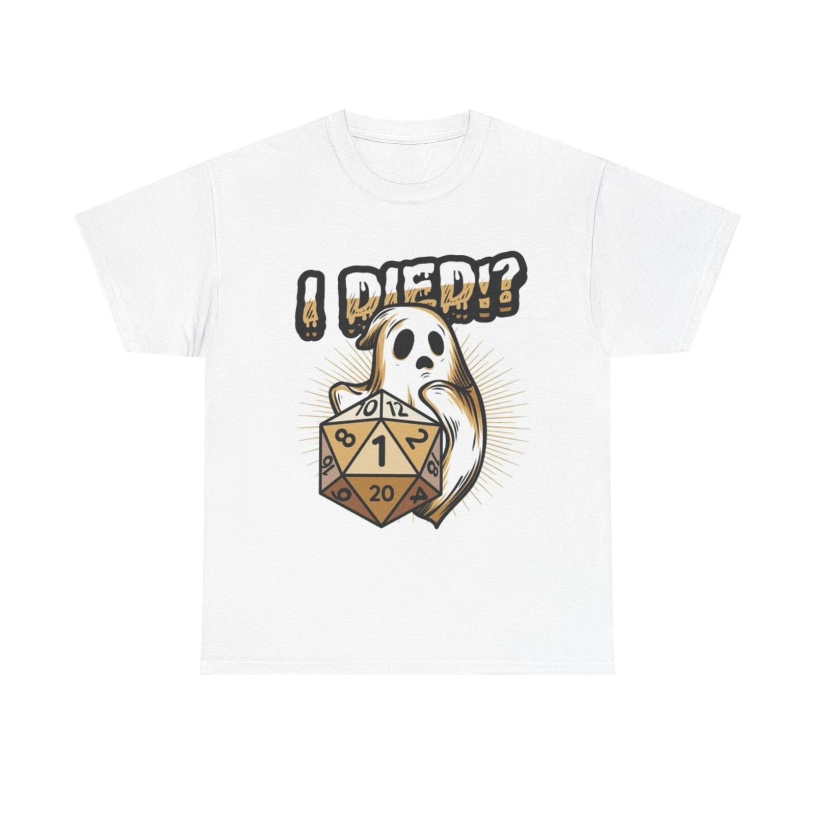 Men s and Women s T-shirts I Died? Funny Ghost Gambling XXXL