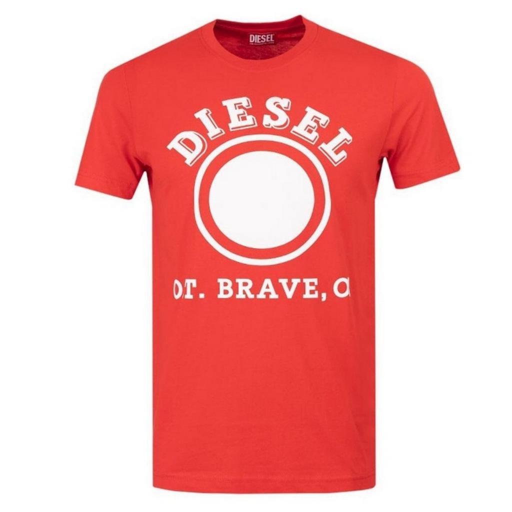 Diesel Mens 1976 Varsity Logo T-Shirt