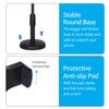 Supporto da tavolo per telefono cellulare Supporto per tablet con morsetto Altezza regolabile Base rotonda stabile portatile per