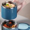 304 Stainless Steel Thermal Lunch Box for Soup Porridge Rice Storage Suitable Students Workers