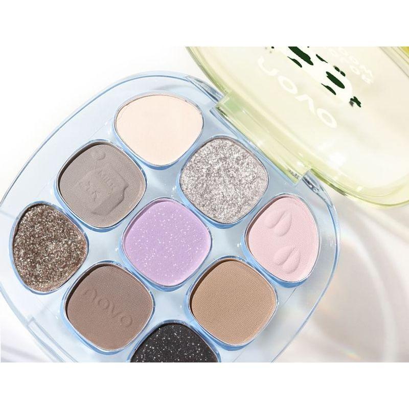 NOVO - Drunken Eyes 9 Color Eyeshadow Palette - 3 Types