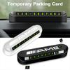 1 шт. Временная парковочная карточка для автомобиля, табличка, значок, стайлинг автомобиля для Mercedes Benz AMG GLE GLS GLC CLA GLB ML C500 C200 C300 W204 W206 W205 W212 W203