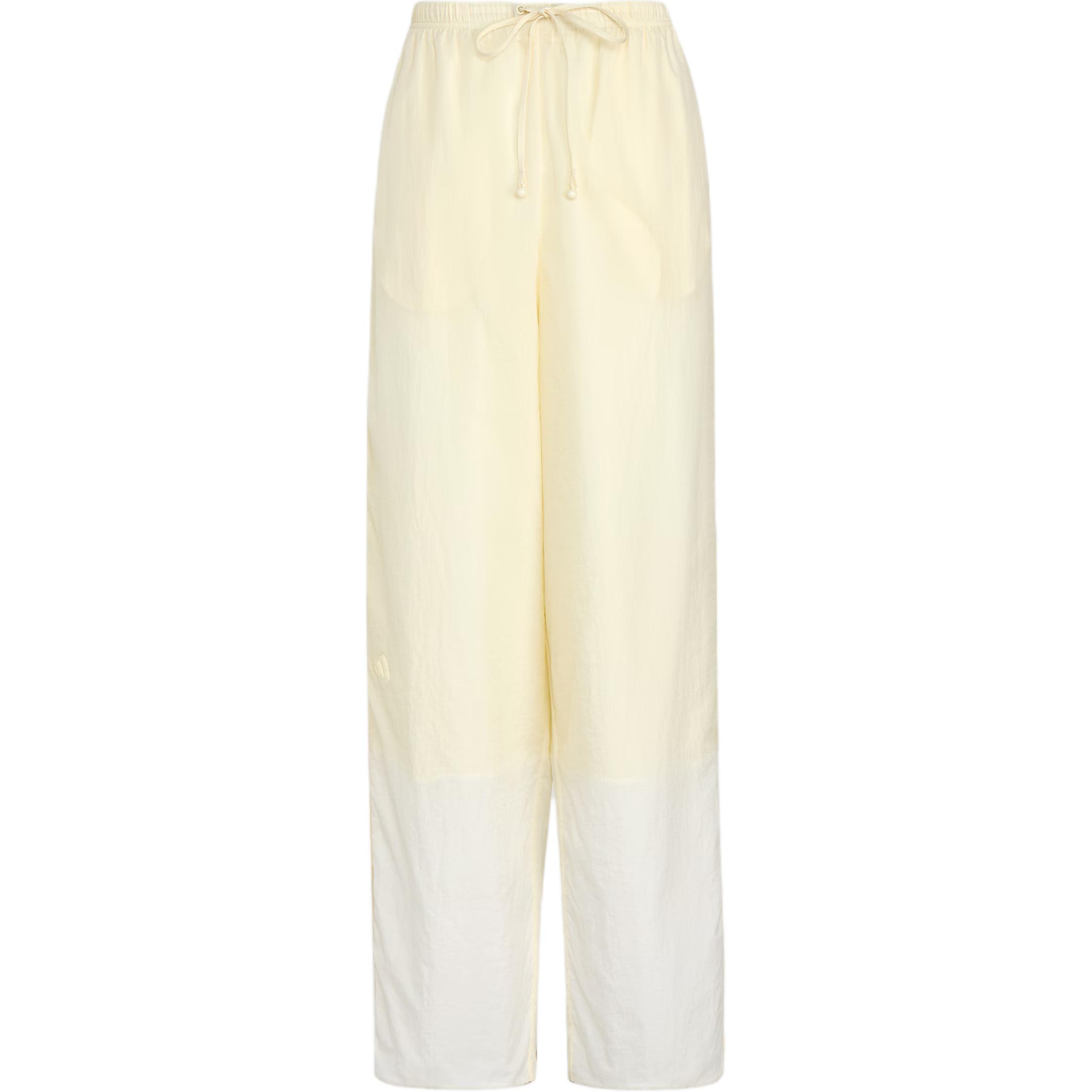 Adidas Samuel Gui Yang Co-Created Crinkle Loose Woven Lace-Up Mid-Rise Casual Pants Women bottoms KV9246 M