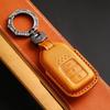 Leather Car Key Case Cover Shell For Honda Civic Accord Vezel Fit Crv Hrv Crz Hrv Polit Jazz Jade Stepwgn Elysion Pilot Odyssey