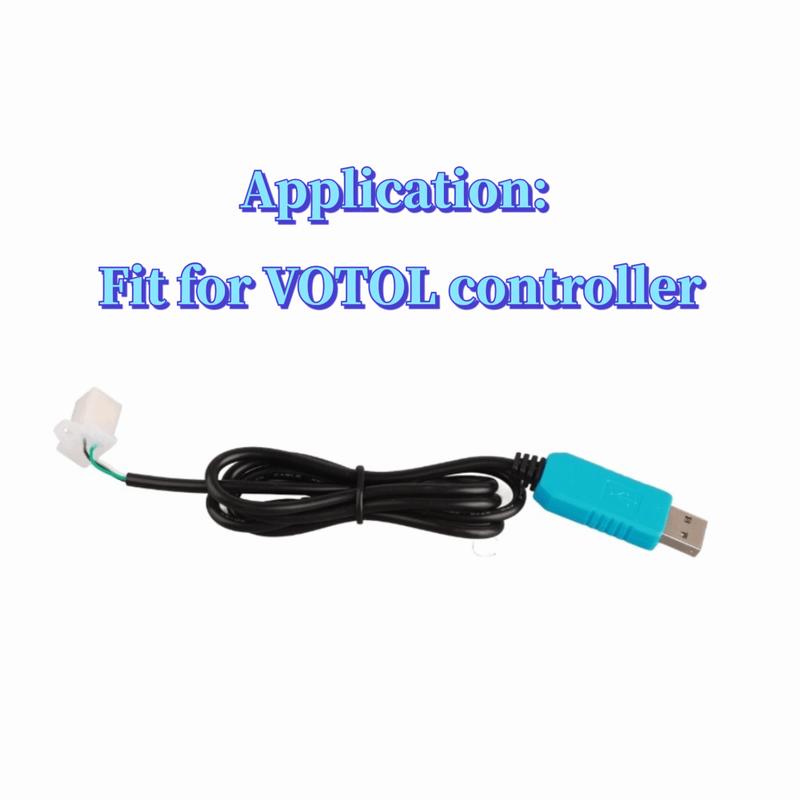 USB To TTL RS232 Upgrade Cable Sensitive Electric Motorcycle Upgrade Cable USB Cable for VOTOL Controller Communication