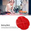 Easy Demoulding Baking Mold Nonstick Silicone Waffle Mold Waffle Mold Heart Shape Mold  Making Cake