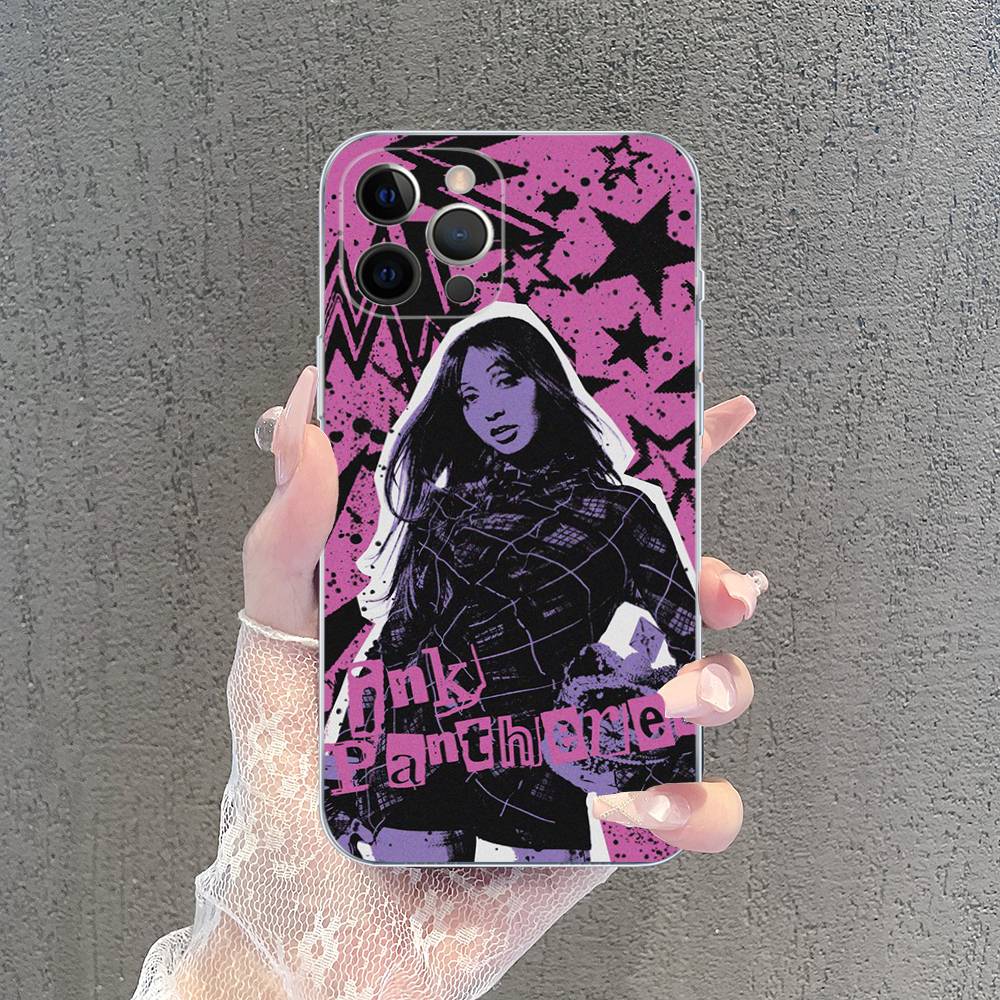 Singer P-Pinkpantheress For IPhone 17 16 15 14 13 12 11 Pro Max Plus Phone Case High End Silicone iPhone 15