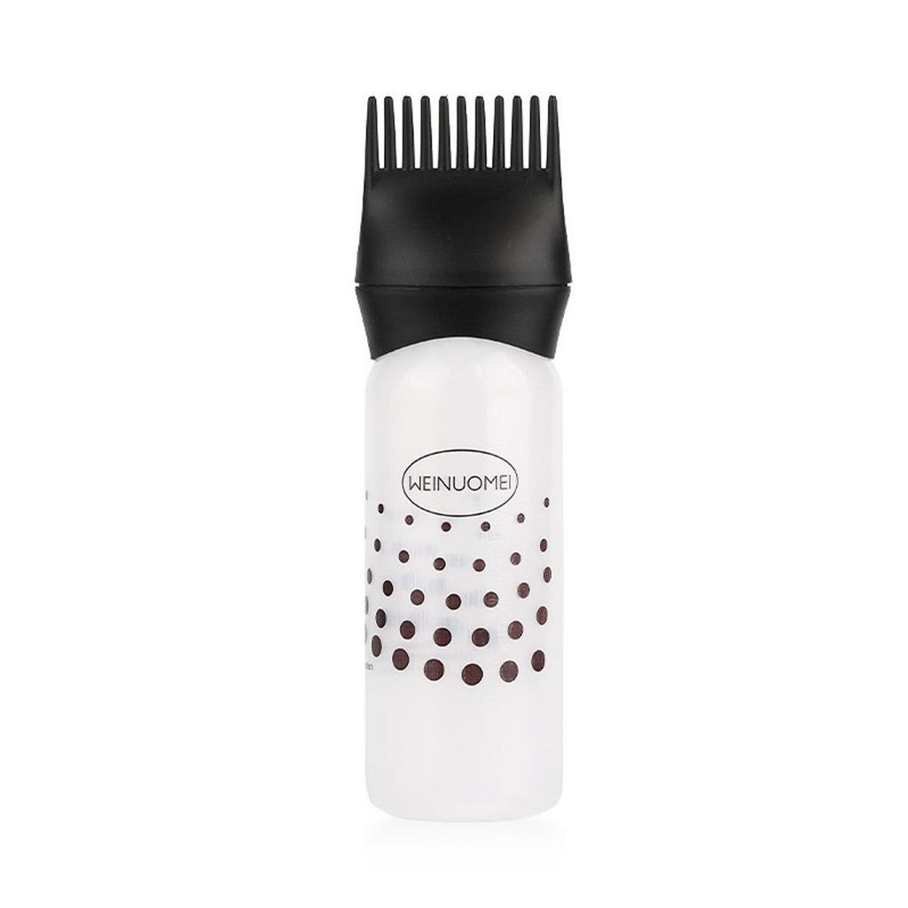 Multi-Color Hair Dye Bottle with Comb & Scale - Easy Press Application