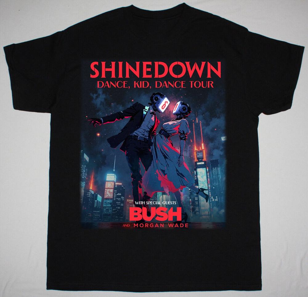 NEW Shinedown Dance, Kid, Dance Tour 2025 Black All Size T-Shirt Unisex T-Shirt XXXL