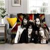 2025 Classics Queen-Rock-Band Freddie Blanket,Soft Throw Blanket for Home Bedroom Bed Sofa Picnic Travel Office Cover Gifts Kids