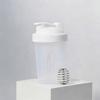 Protein Powder Shaker Bottle with Mixing Ball, Leak-Proof, Suitable for Gym, Workout, Smoothie Blending