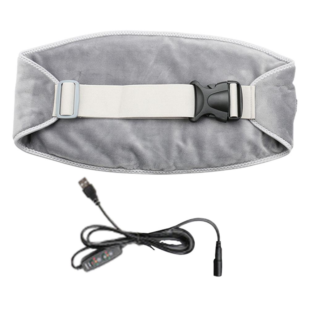 Electric Waist Belt Abdomen Heating Belt Hand Warmer Women Menstrual Relief Pain Uterus Warming Pad Therapy Waist Belt