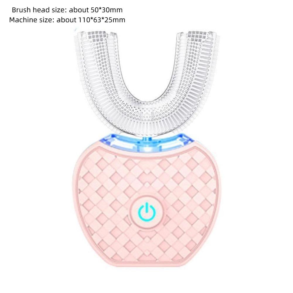 U-Shape Automatic Toothbrush IPX7 Waterproof Electric Ultrasonic Toothbrush  Adult