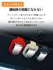 Compatible with Toyota Land Cruiser Leather Sunglasses Clip Glasses Holder for Car Sun Visor Sunglasses Eyeglasses Ticket Card Clip Glasses Clip