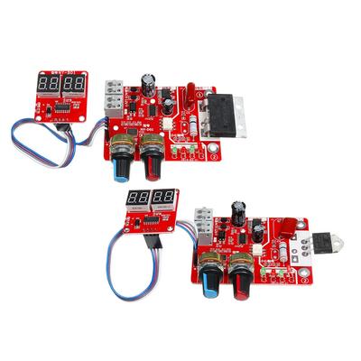 Spot Welding Machine Control Board Adjustable Time Current Spot Welder Control Board Digital Display DIY Battery Accessories
