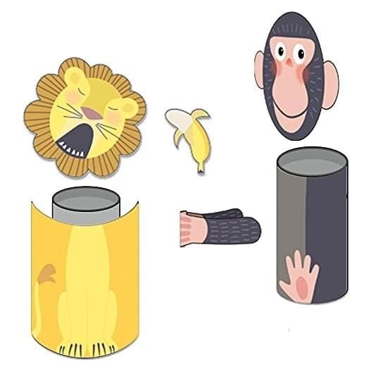 Coffret créatif - Ravensburger - EcoCreate Safari - Multicolore - 183x115x37 mm - Sensibilisation écologique