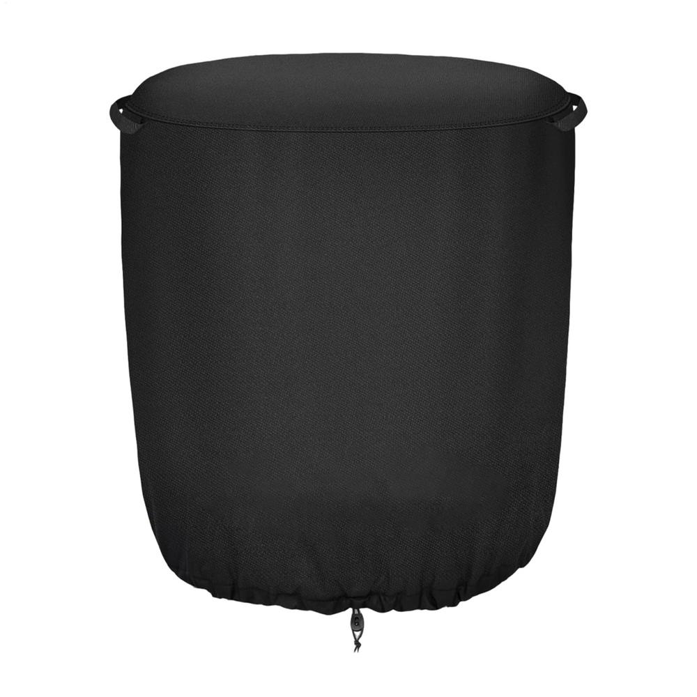 

Waterproof Fire Pit Cover Fade Resistant Round Patio Fire Column Cover Round Blanket For Heater Insulation Propane Grill Mantel