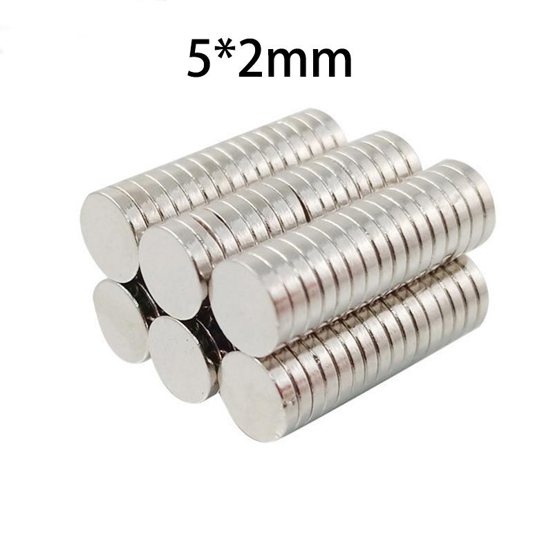 10pcs 10 x 2mm & 5 x 2mm Thin Round Magnets - Disc Magnets, Magnets for Crafts, DIY, Whiteboard, Office