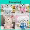 Lina's Small Bear Clothes 30cm Handmade Plush Doll Outfit For Girls