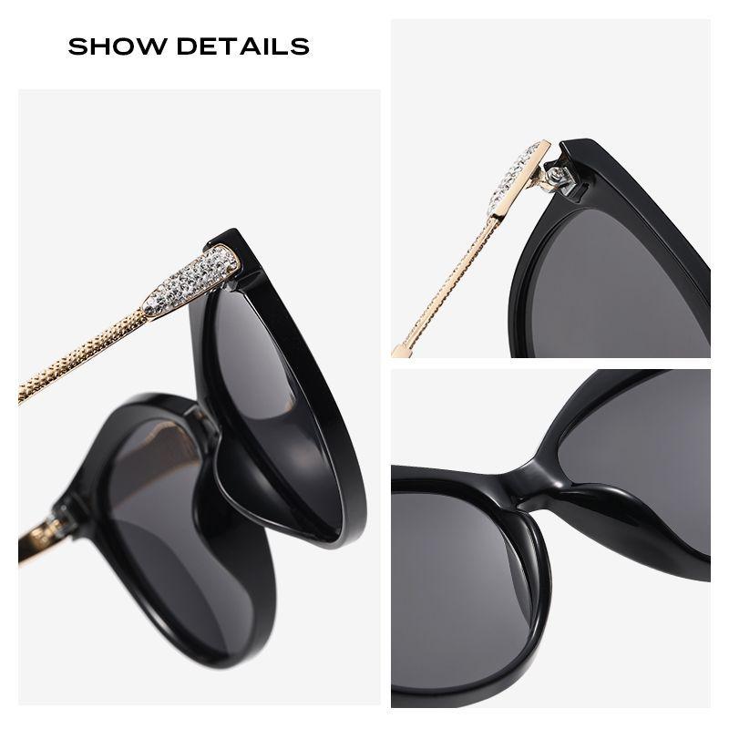 Women'S Polarized Sunglasses With Diamond Uv Protection Hot Selling Sunglasses