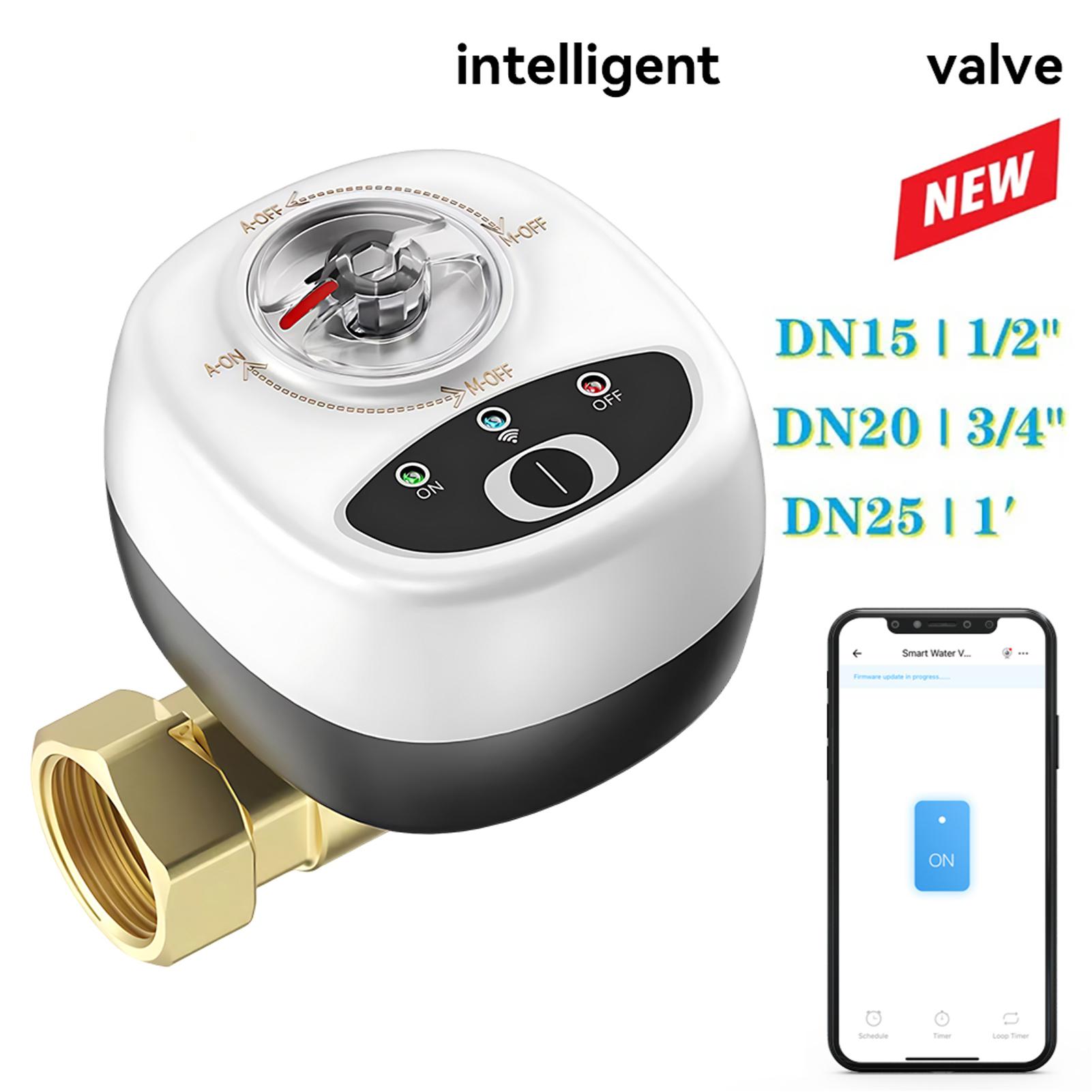 Watervalve IP65 Water Resistant APP Control Timed Automation Voice Control Integration WiFi Watervalve