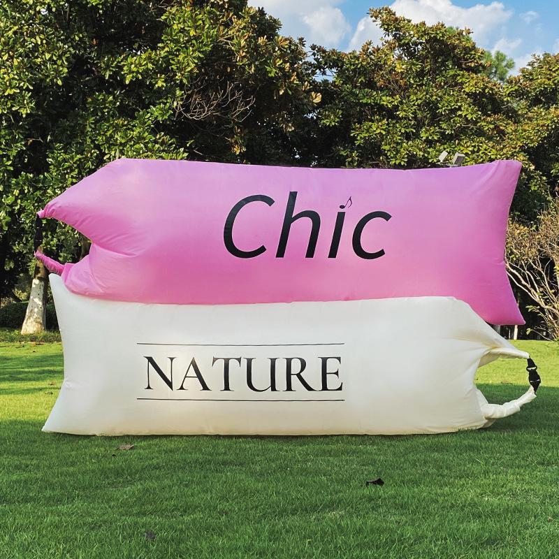 Aufblasbares Outdoor-Liegesofa - Tragbare Luftmatratze für Camping & Musikfestivals