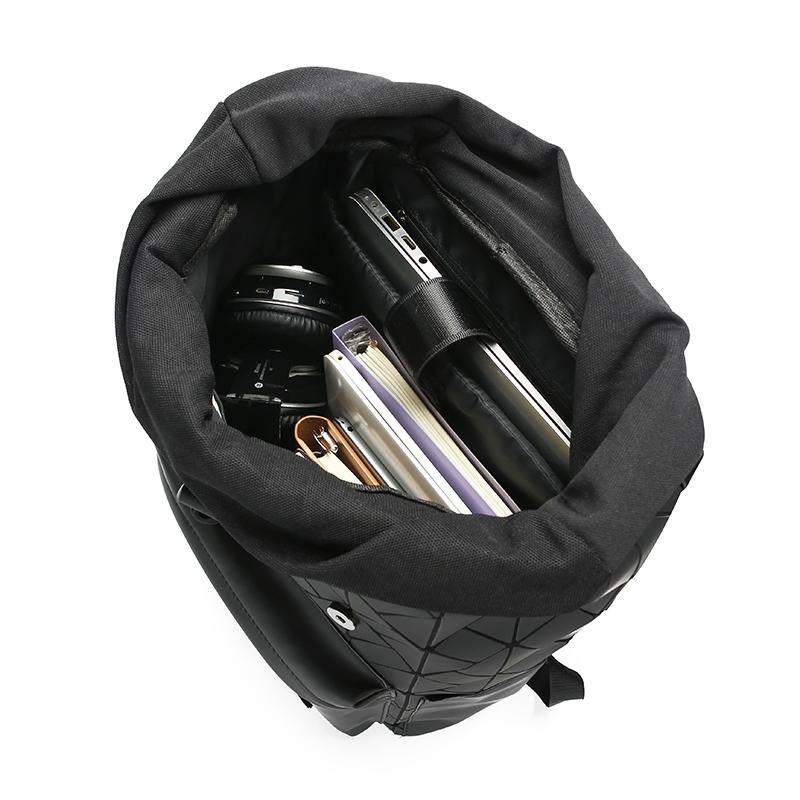 Trendy and Fashionable Backpack with Simple and Versatile Membrane, Waterproof and Casual Backpack for Men's Business Commuting Computer Bag