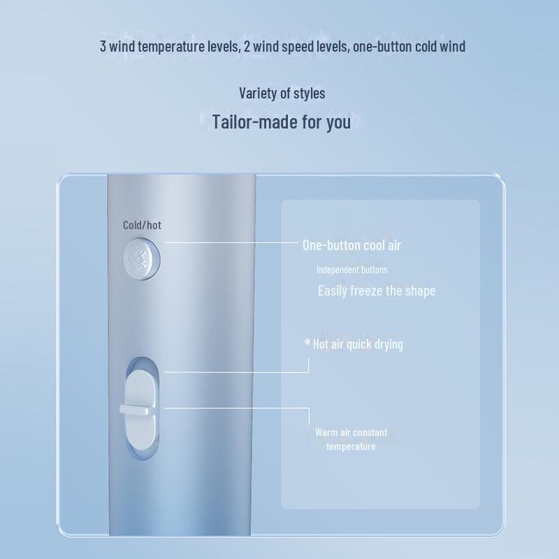 Kangfu Quick-Dry Hair Dryer: Constant Temperature & Ion Care for Household Use