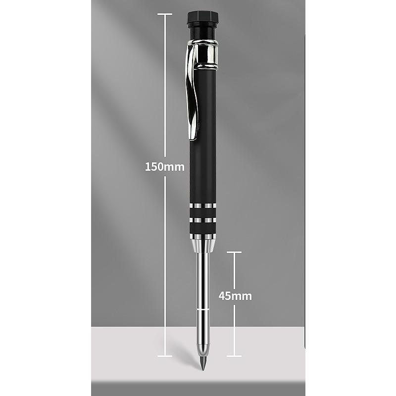 1pc Long Head Marker Marking Pen Permanent Paint Pen Set For Woodworking Decoration Deep Hole Marker Stationery Art Supplies