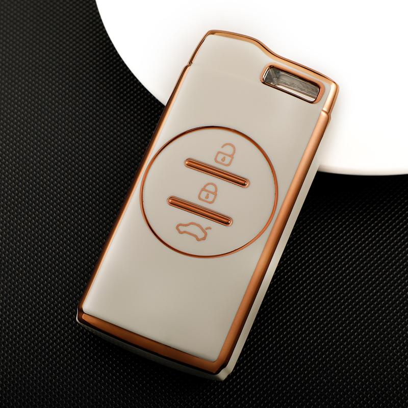 

3 Buttons Case for Chery Tiggo 4 5X 7 Pro 8 Exeed Txl Tx Lx TPU Car Remote Key Cover Shell Protector Accessories