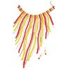Bohemian Style Beaded Necklace Earrings Set Tassels Designs Jewelry African Beaded Jewelry Beads Earrings for Women