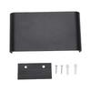 Simple Wall Lantern Rectangle LED Wall Light Aluminum Wall Mounted Light Long Strip Wall Sconces Black shell 16cm Warm
