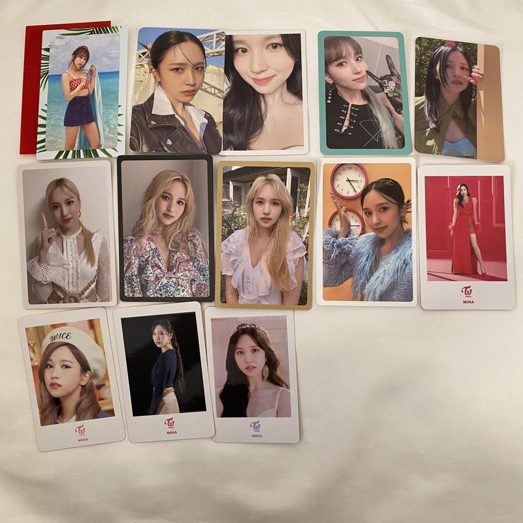 [USED] TWICE Mina trading card