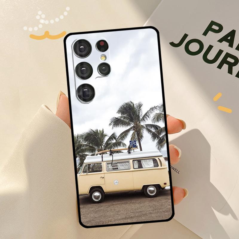 Combi Van Surf Phone Case For Samsung Galaxy S23 S20 FE S21 Ultra S22 Plus Note 10 20 S8 S9 S10 Plus Cover