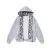 Unisex Color Block Zipper Cardigan Hoodie - Trendy Casual Autumn/Winter Jacket