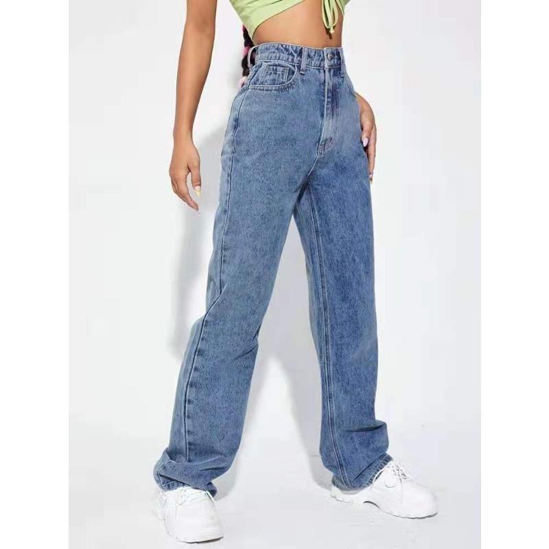New Jeans Women's Loose Straight Ladies