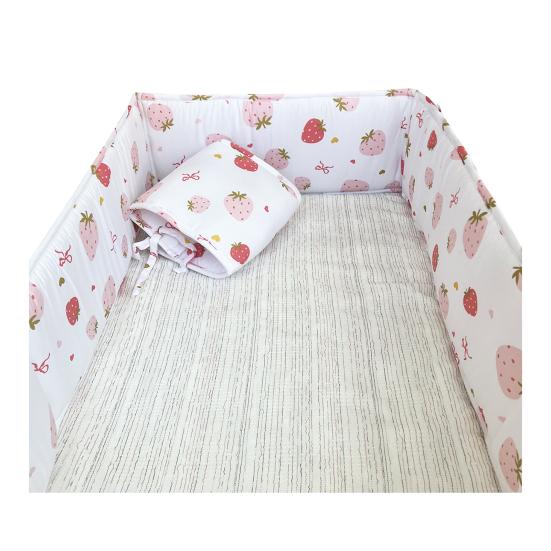 

Набор бортиков для детской кроватки, 4 шт., мягкие подушки, защита бампера для детской кроватки, безопасный подклад для кроватки, защита бортиков кровати, утолщенное постельное белье для мальчиков и девочек P