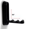 Foldable Alloy Wall Hook for Hanging Coat Towels Bags In Campers Bathroom Kitchen Home Office Space Saving Designs