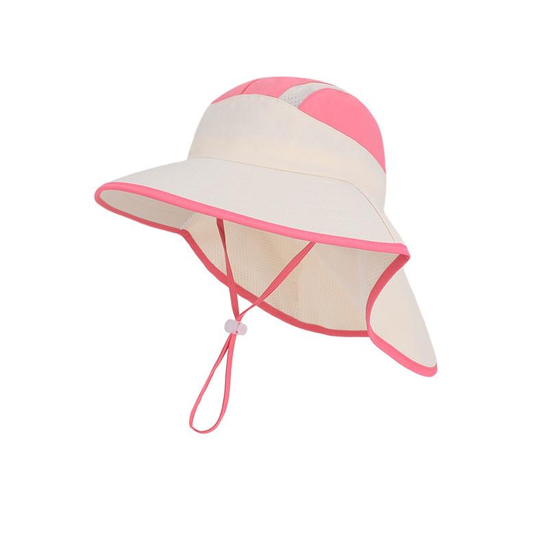 Mickey Mouse Kids Sun Hat With Wide Brim And Breathable Nylon For Summer Outdoor Play