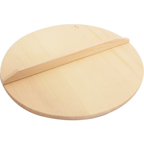 Ichihara Woodworking Wooden Lid, Natural Wood, 33cm, 10011