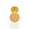 Titanium Zirconium Flat End Bar Ear & Lip Stud Piercing Jewelry