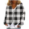 Womens Zip Up Sweaters Sweatshirts Long Sleeve Oversized Jackets Soft Casual Loose Tunic Tops
